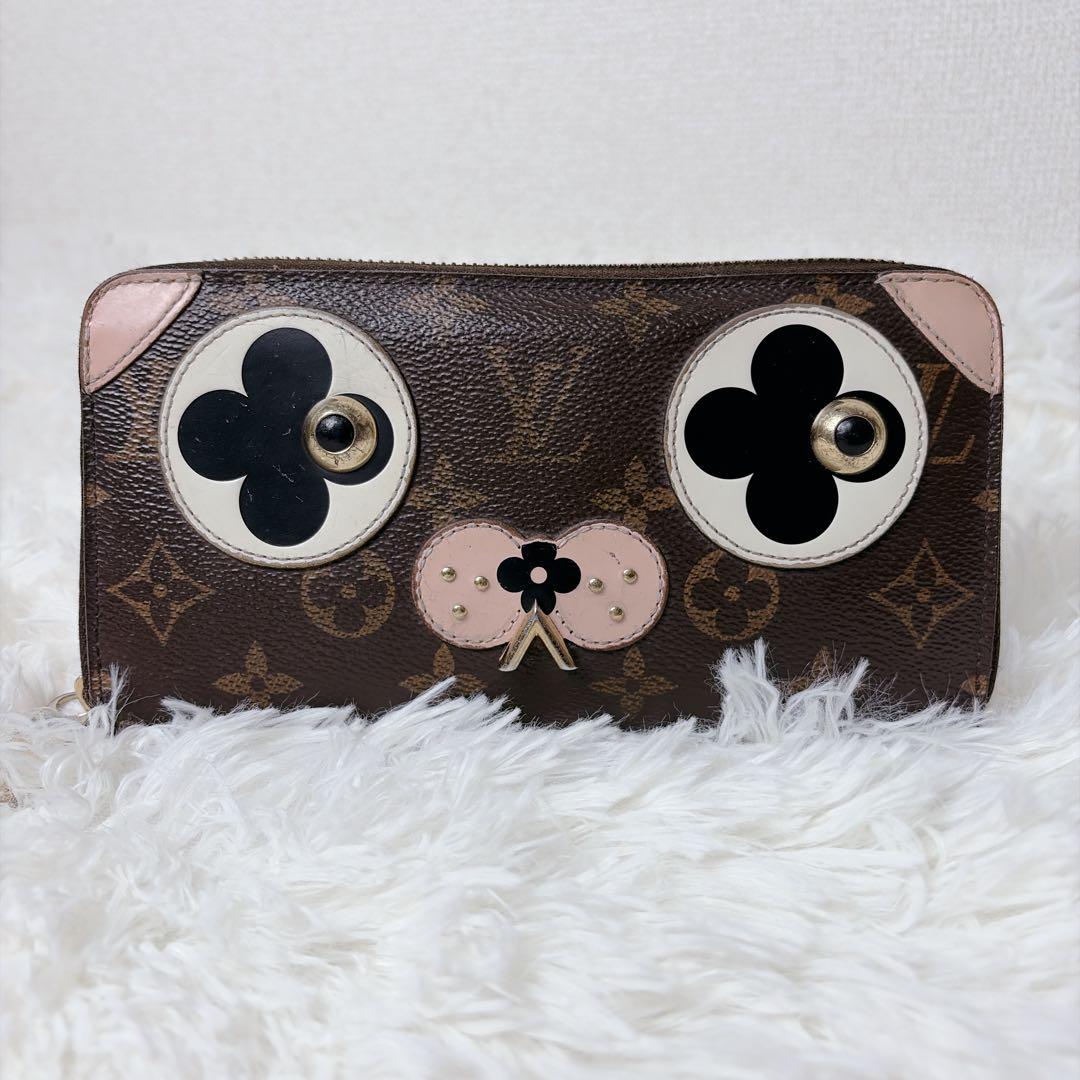 ルイ・ヴィトン ジッピーウォレット　ドッグ　ラウンドファスナー 長財布