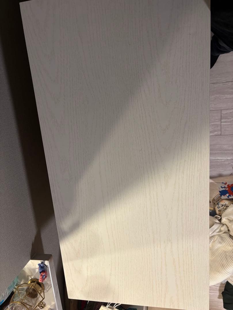 ニトリ　ホワイト4段チェスト　チェストクローネ