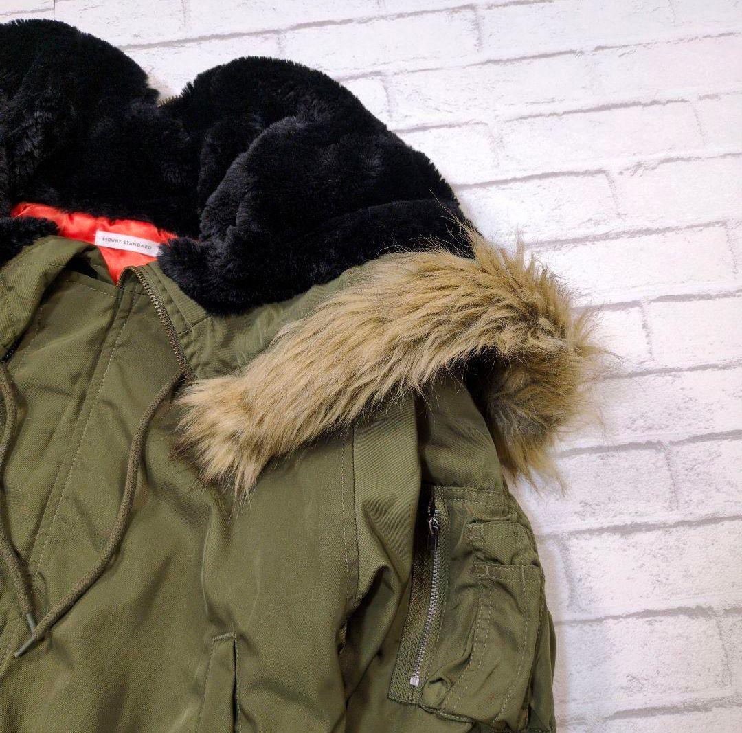 N2-B flight bomber jacket N-2B khaki 短丈L