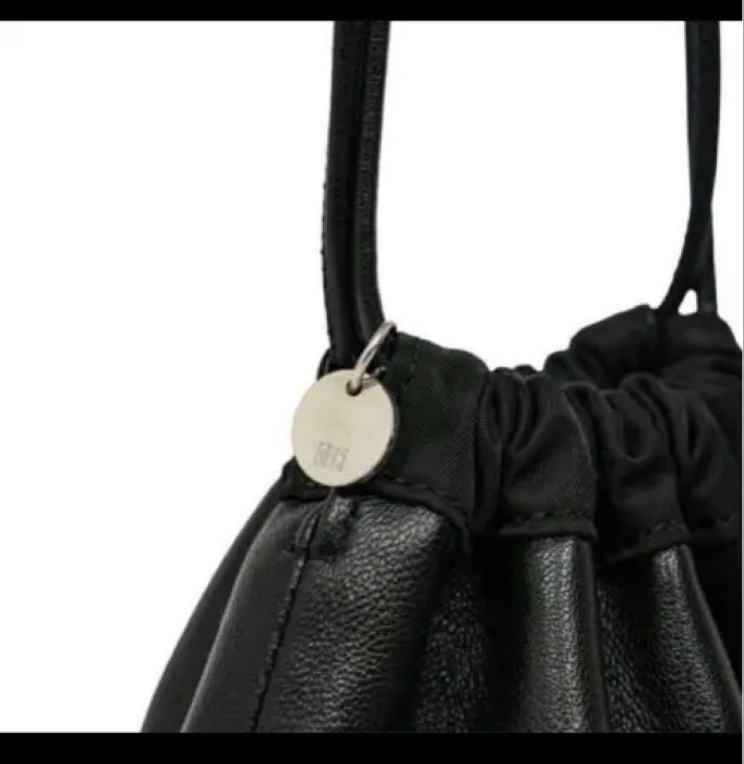 バッグ DECI Reversible Lamb Drawstring Bag ovy