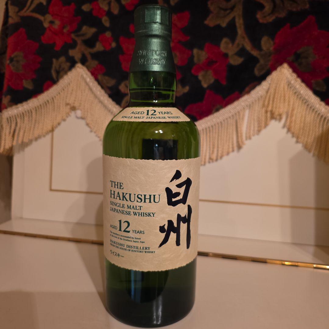 [新品未開封] (SUNTORY) 白州 12年 酒のやまや様 レシート有り !