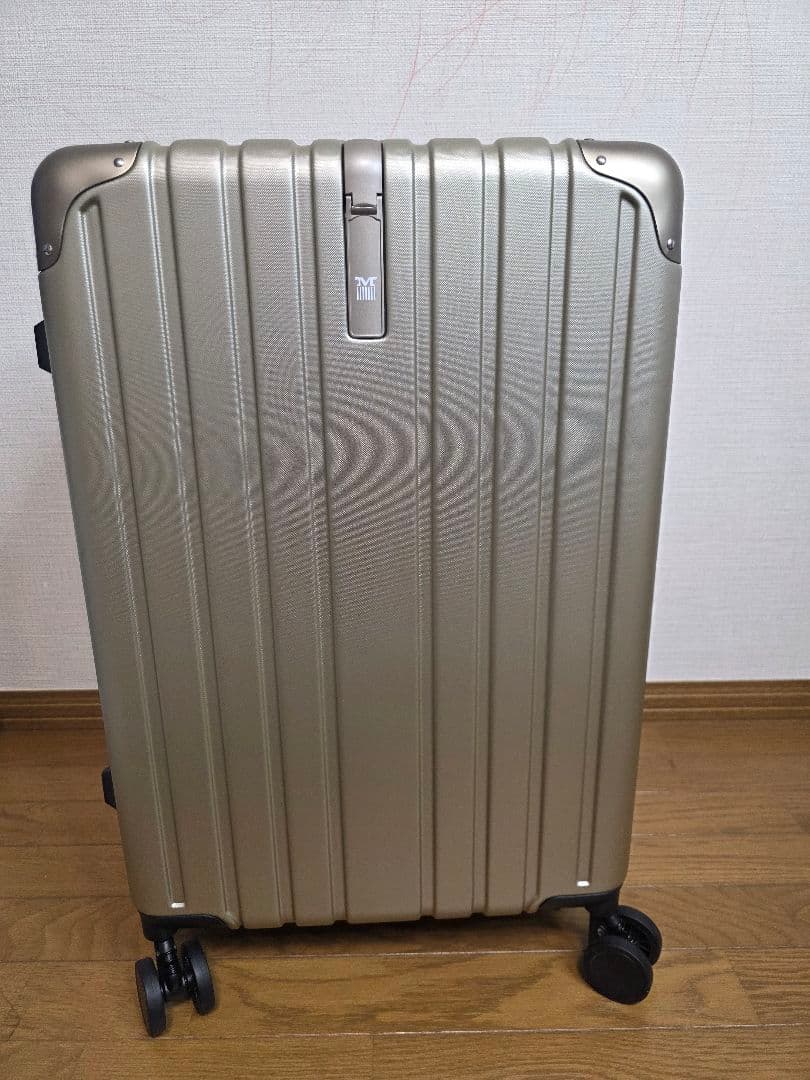 新品/未使用 MAIMOスーツケース　ゴールド　Mサイズ