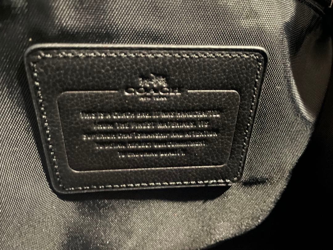 はるまきcoach シグネチャー　ボストンバック　ショルダーストラップ付き