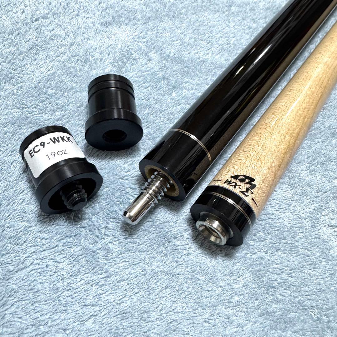 ★MEZZ CUES★EC9-WKK★グリップ ブラックウッド★