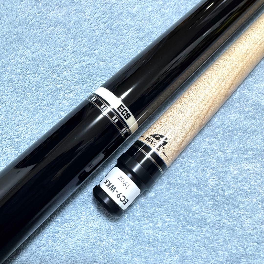 ★MEZZ CUES★EC9-WKK★グリップ ブラックウッド★