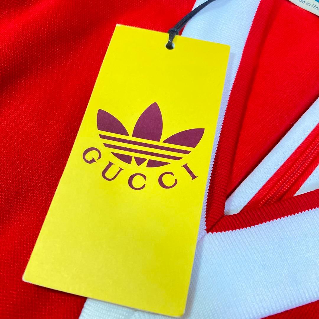 GUCCI × adidas 22AW 長袖ワンピース S レッド