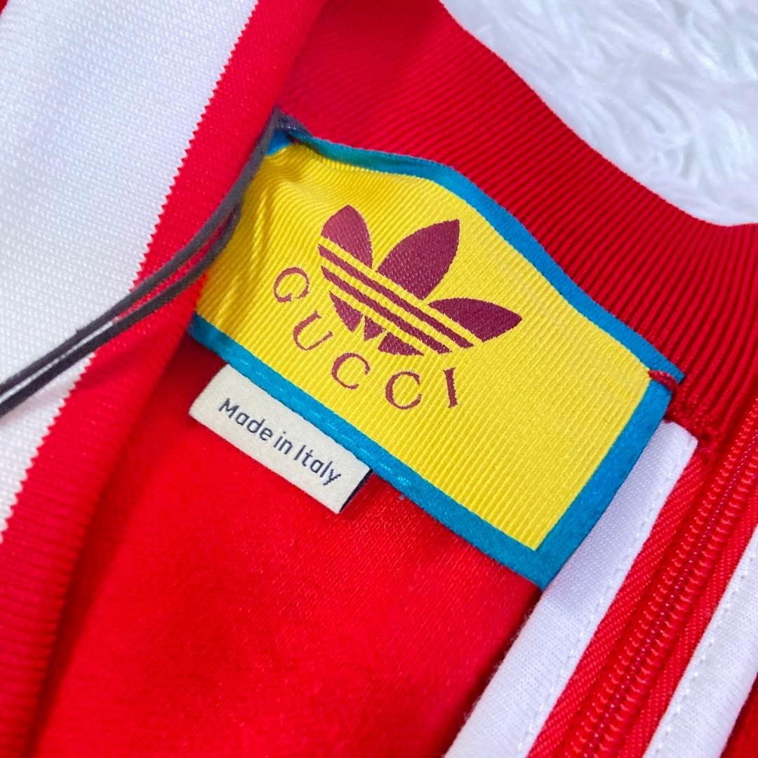 GUCCI × adidas 22AW 長袖ワンピース S レッド