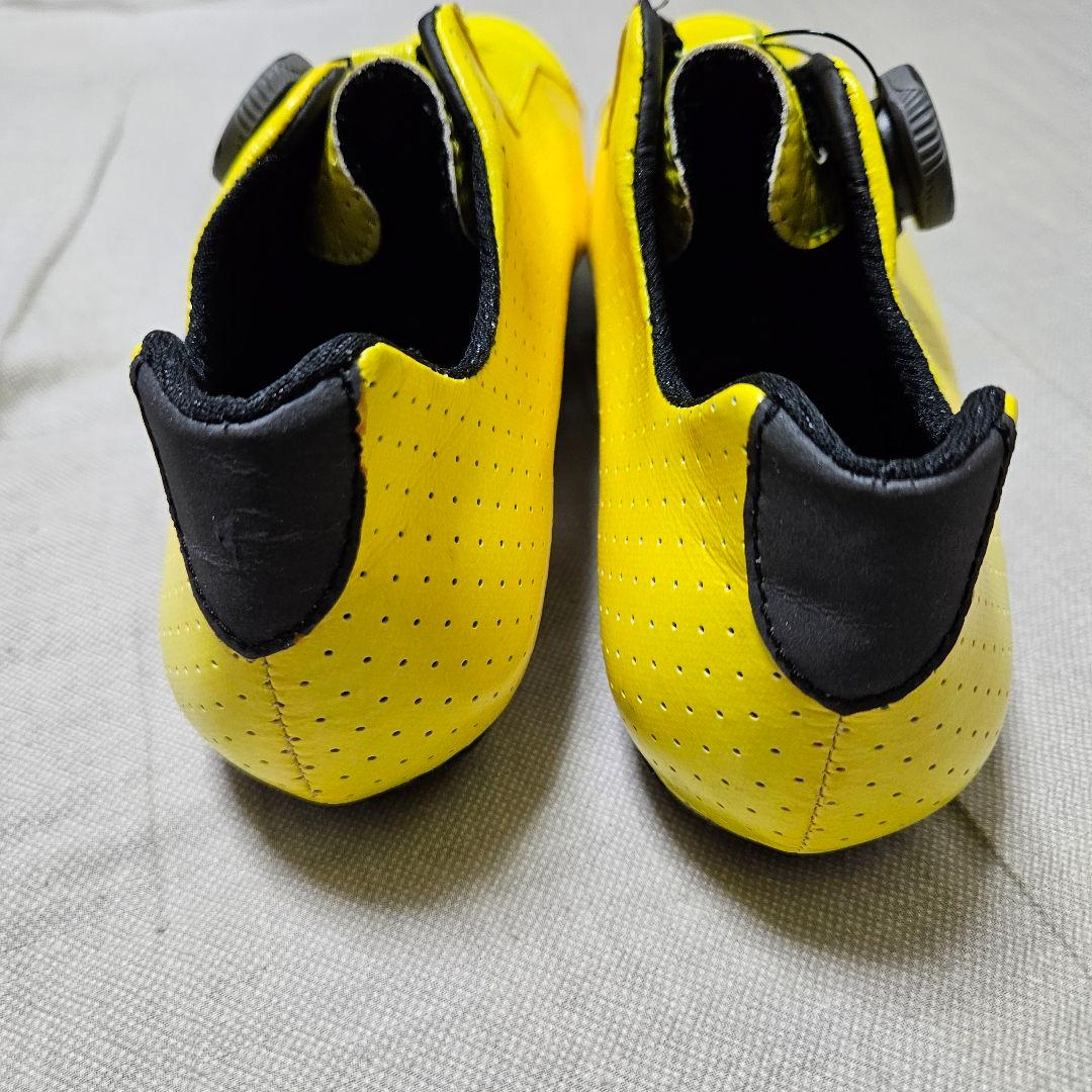 ☆新品未使用☆ LAKE CX301 イエロー 41.0 TIMEクリート付