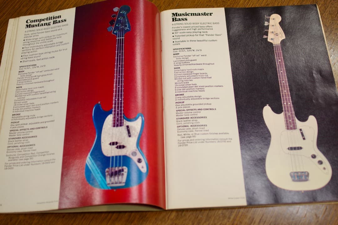 趣味 Vintage 1970 Fender Full Lineup Catalog