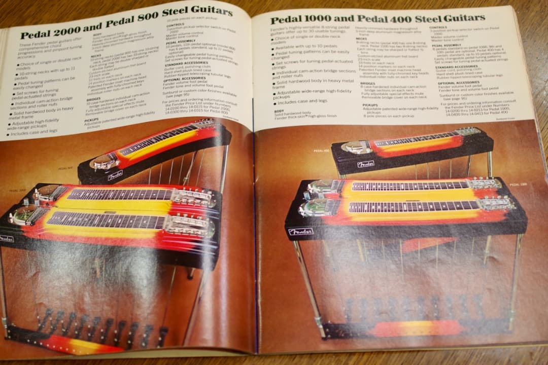 趣味 Vintage 1970 Fender Full Lineup Catalog