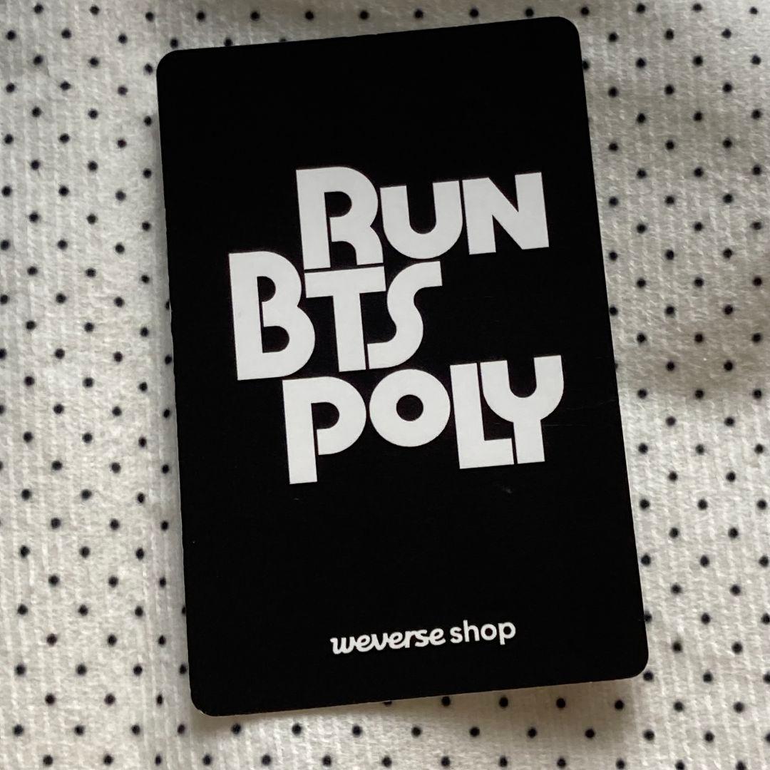 ジン RUN BTS POLY HIGHLIGHT PACKAGE トレカ