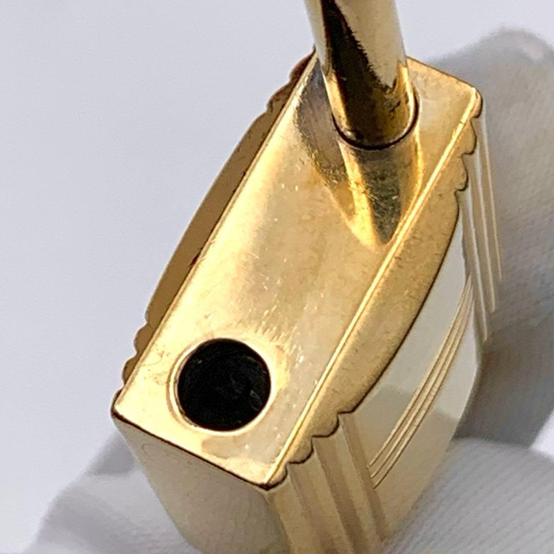 HERMES エルメス カデナ 62番 ゴールド 24Kメッキ 鍵付き 南京錠