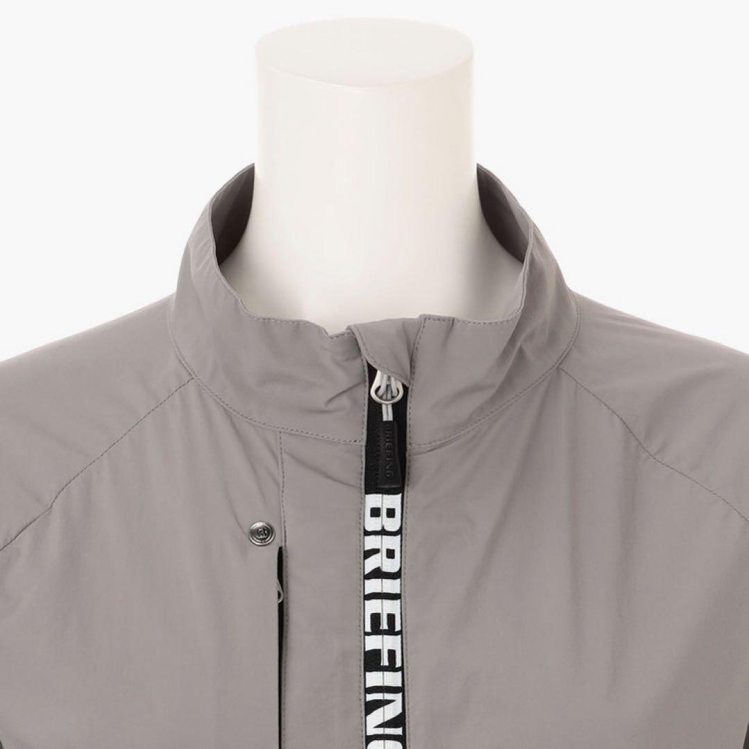 【今期新作・タグ付き】BRIEFING レディース ウィンドブルゾン グレー M