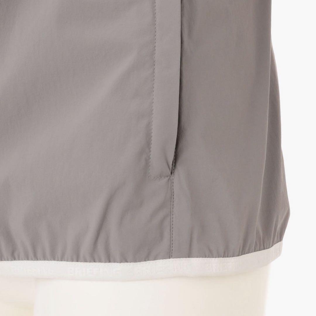 【今期新作・タグ付き】BRIEFING レディース ウィンドブルゾン グレー M