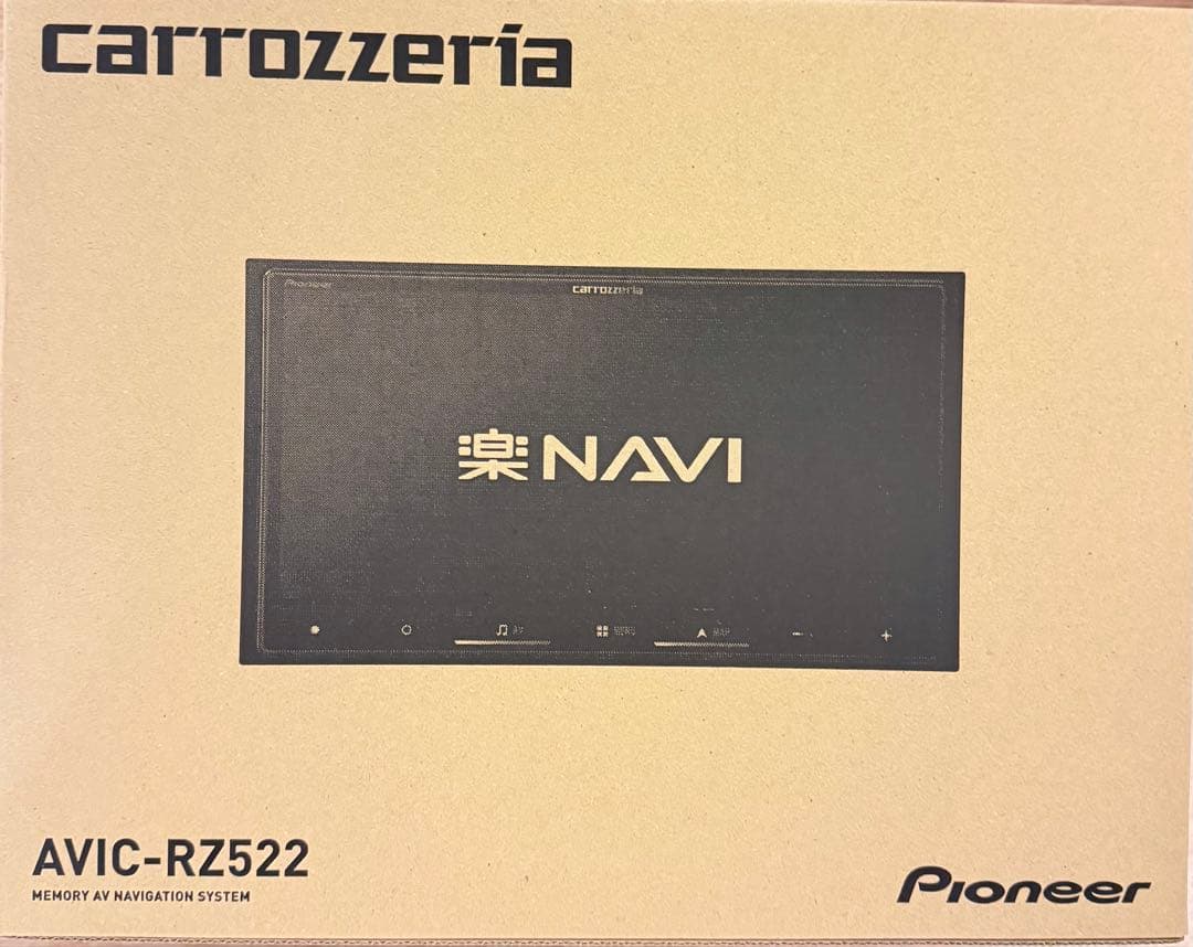 カーナビ Pioneer carrozzeria AVIC-RZ522