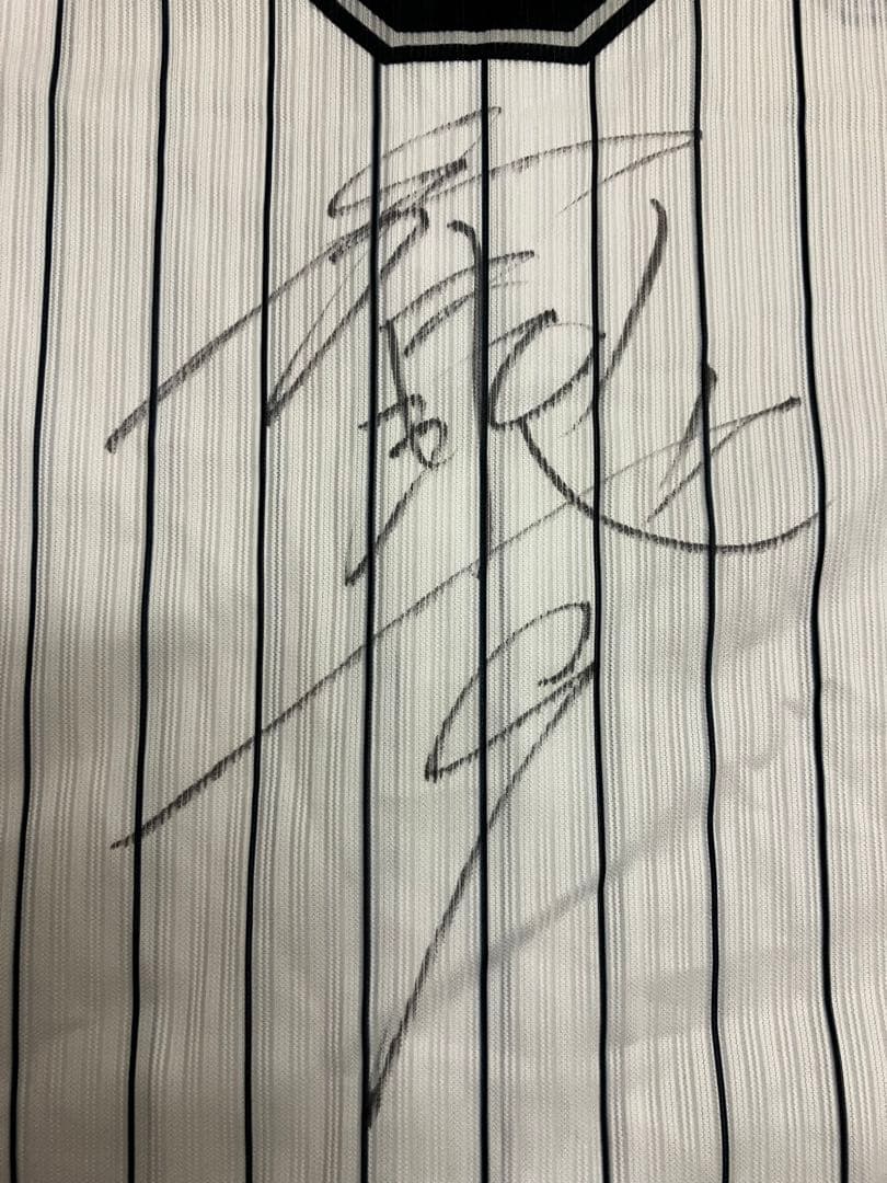 福浦和也　実使用　支給　ユニフォーム　千葉ロッテマリーンズ