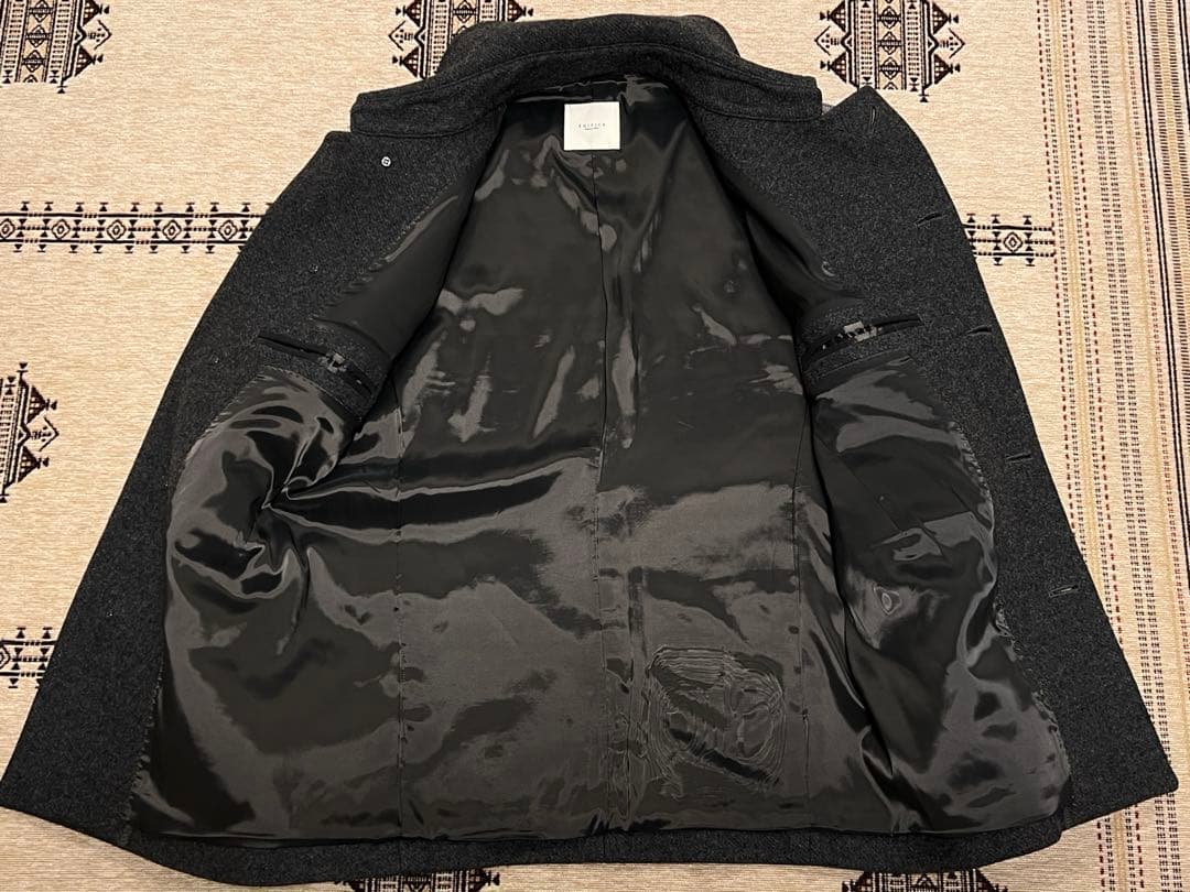 edifice メルトンPコート　サイズM