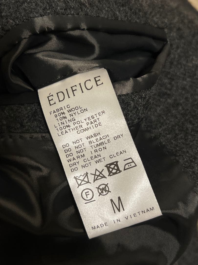 edifice メルトンPコート　サイズM