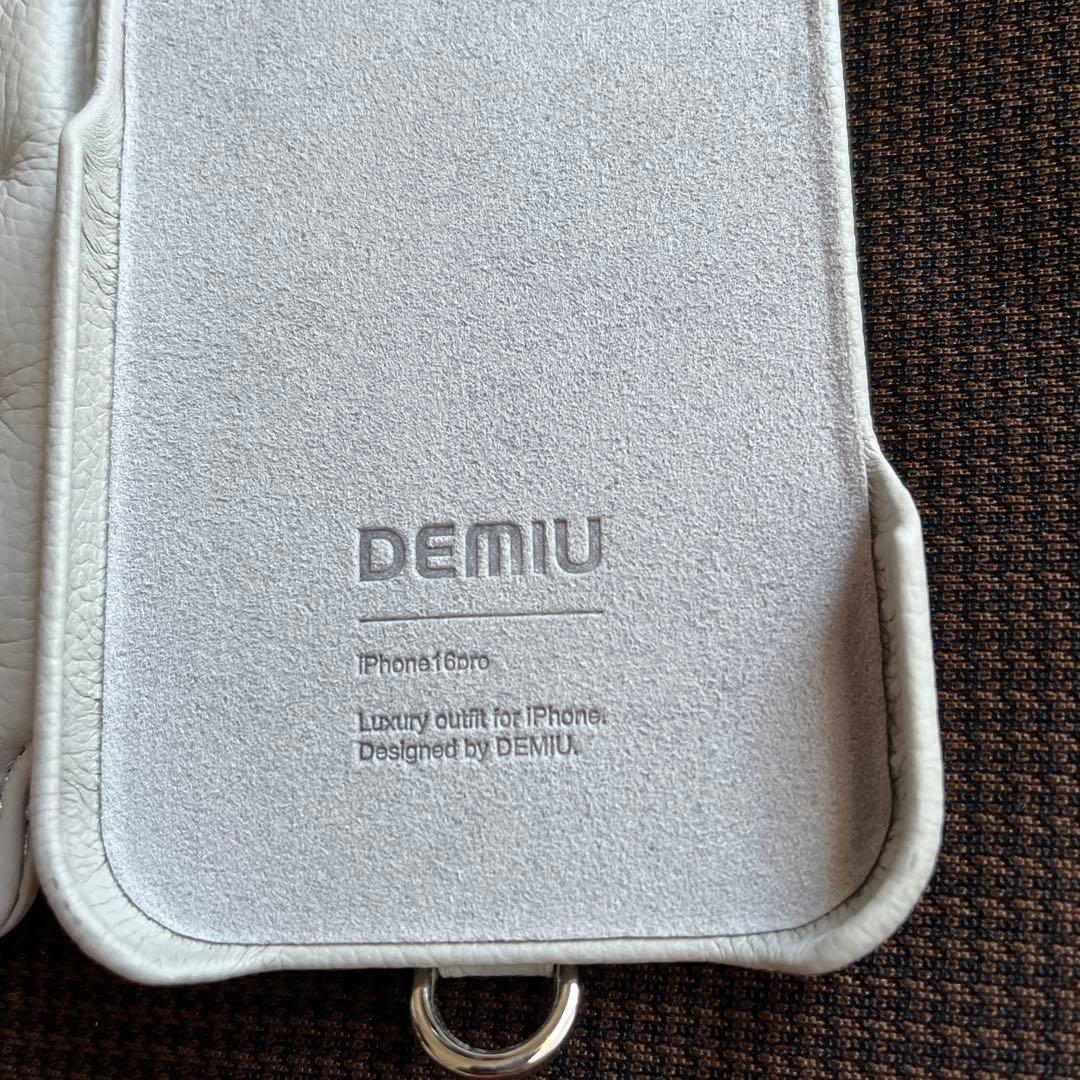 DEMIU iPhoneケース 16pro BALLON パール