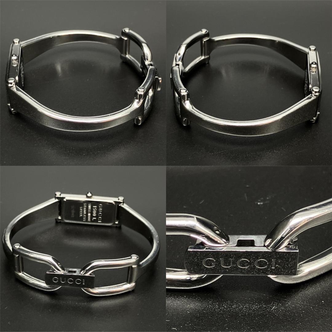 【新品電池/稼働/箱付き】グッチ 1Pダイヤ GG 腕時計 レディース クォーツ