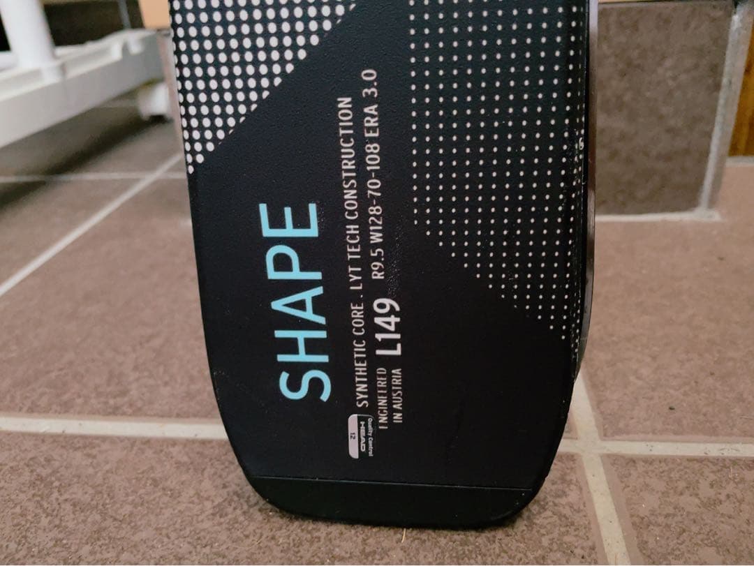 【ワックス済】スキー板 HEAD SHAPE cx 149 美品