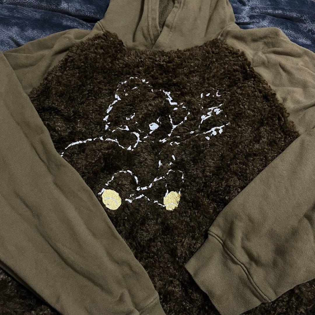 kapital キャピタルフディ 30 Fleece x Fur Grizzly
