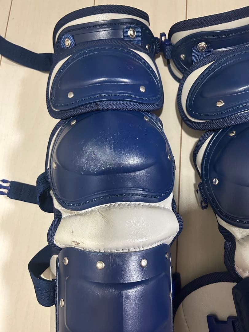 ハタケヤマ　キャッチャー防具ネイビー