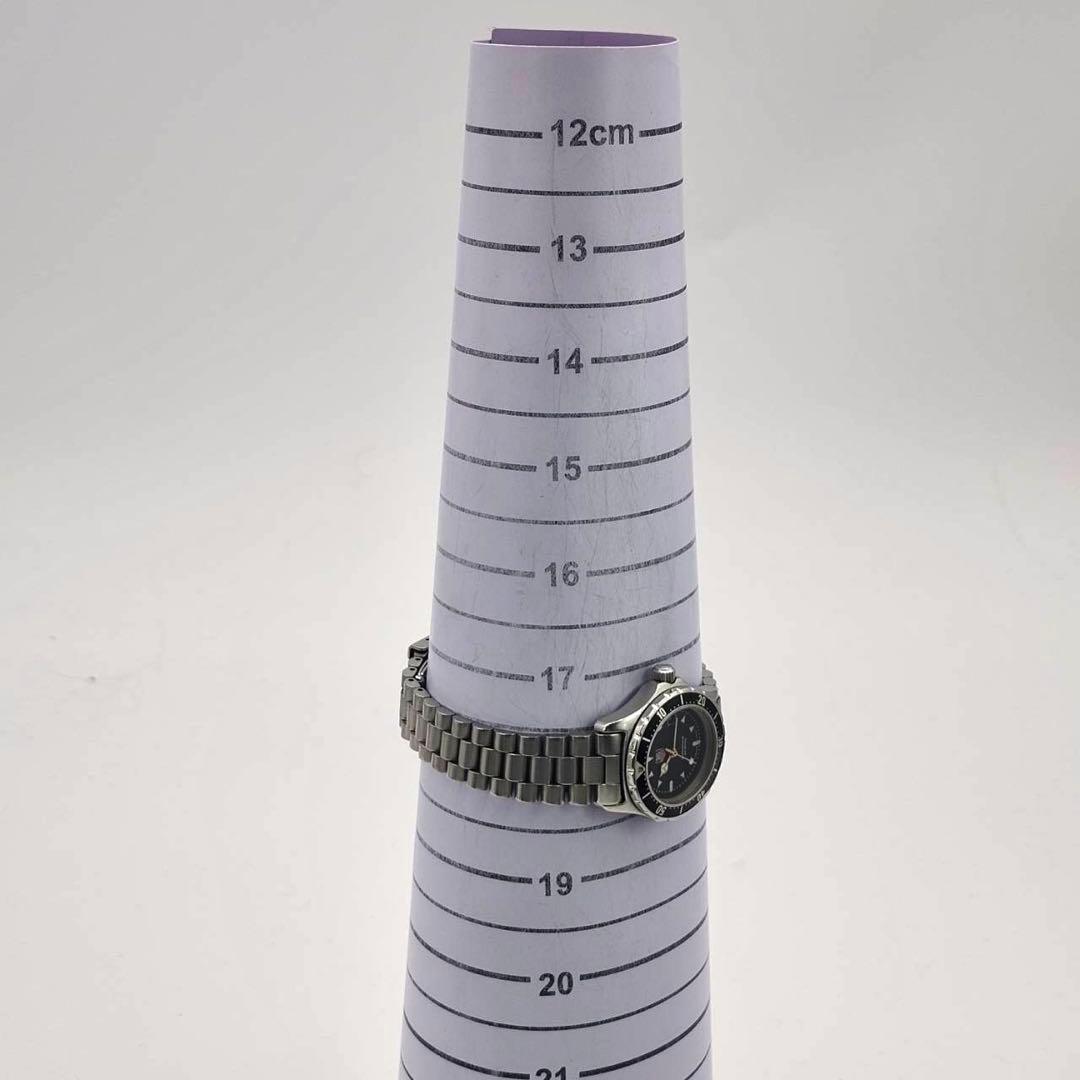 タグホイヤー　プロフェッショナル　973.008 ブラック　シルバー　クォーツ