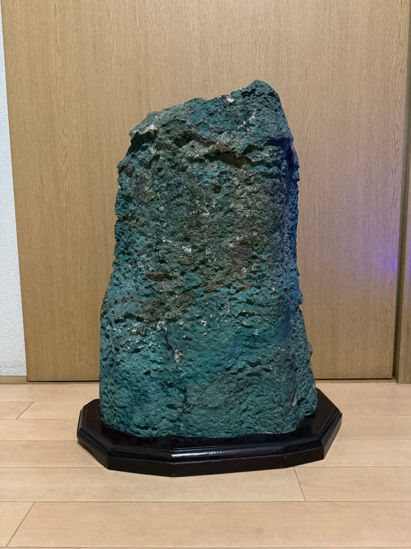 ぐ*ん様 【引取限定】大型 アメジストドーム 紫水晶 原石 台座付き 高さ約57