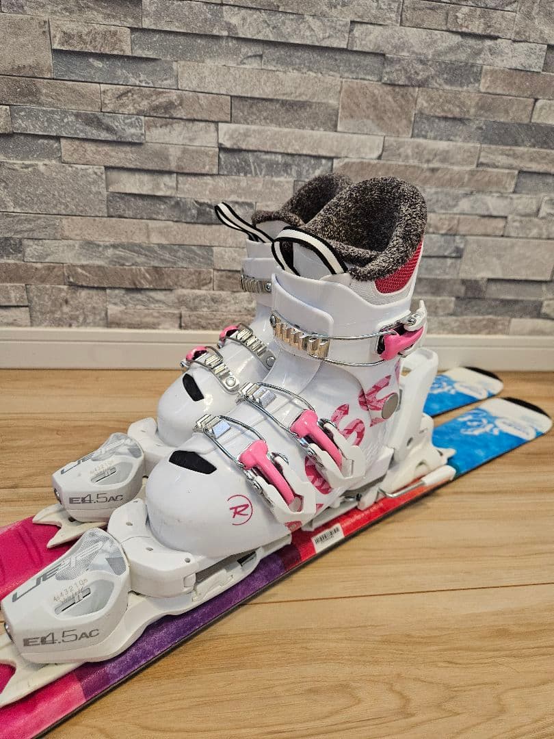 スキー板セット100センチ 　ブーツ19.5センチ