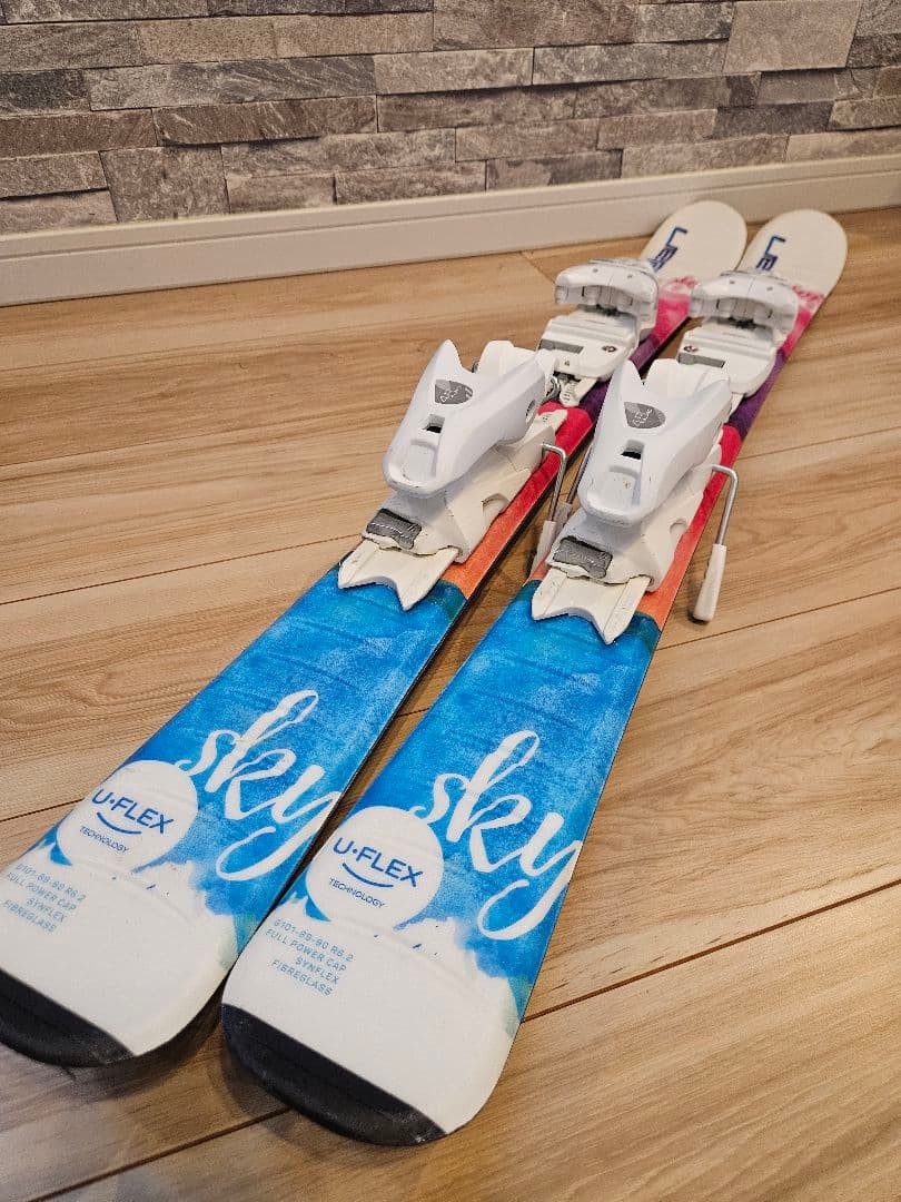 スキー板セット100センチ 　ブーツ19.5センチ