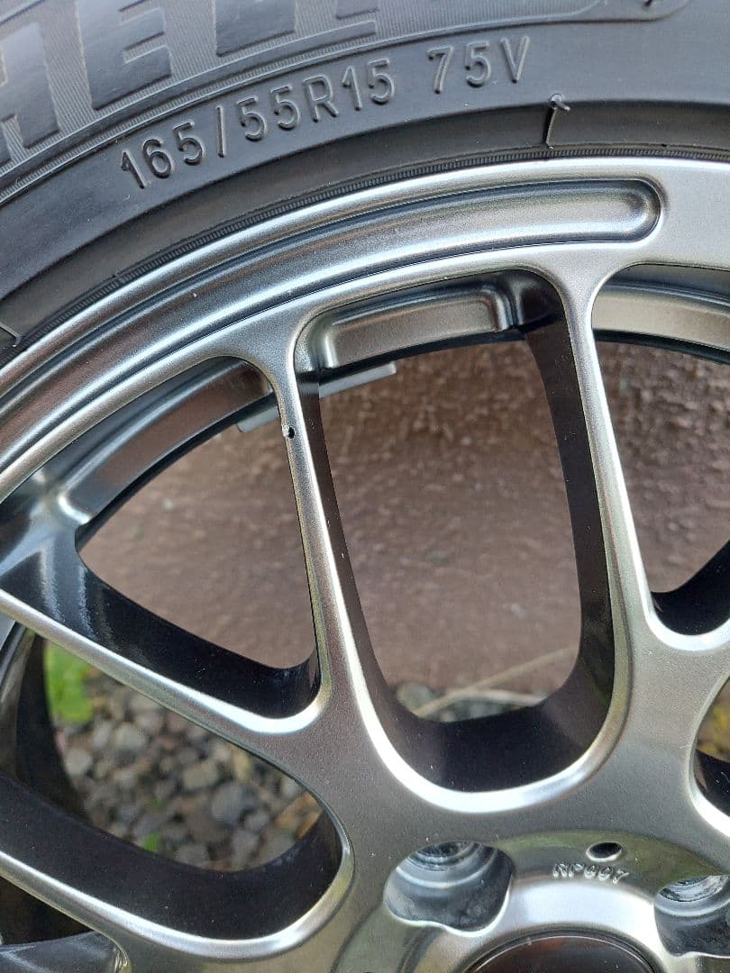 BBS　RP007　１５インチ鍛造アルミホイール　２本