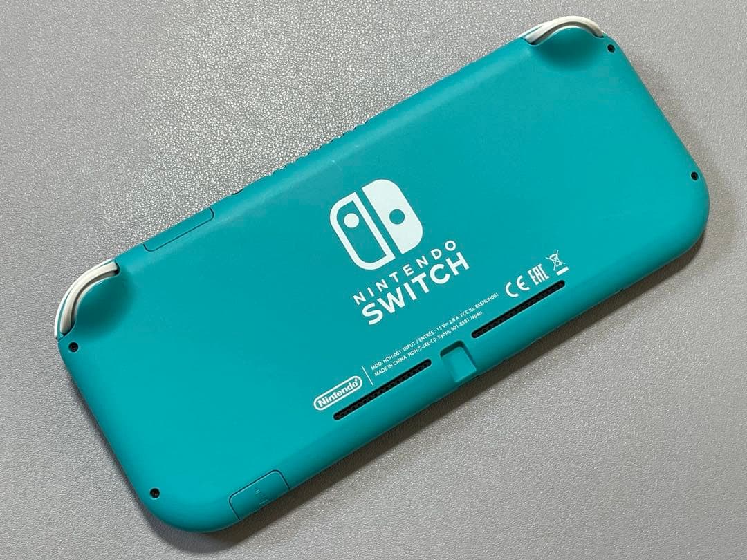 動作確認済み Nintendo Switch Lite ターコイズ ケース付き