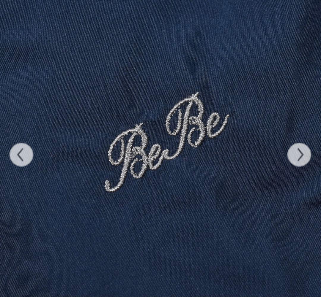 新品 BeBe（べべ） 【撥水加工】タフタ 裏ファー 中綿 ブルゾン　140