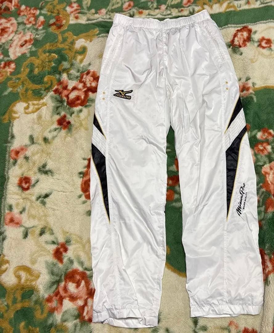 MIZUNO ウィンドブレーカ 2XOサイズ ホワイト 厚手