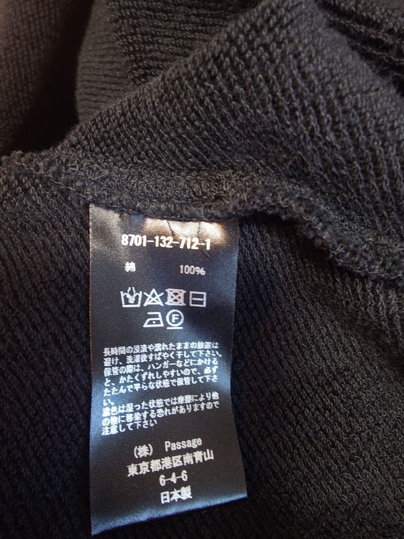 COG THE BIG SMOKE GRETEL OVERALLS 黒 綿100