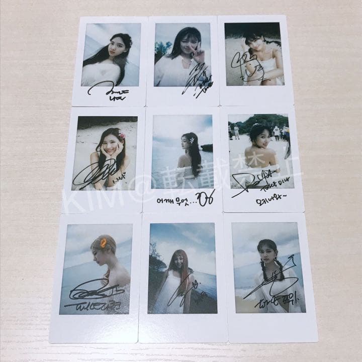 TWICE Summer Nights モノグラフ トレカ セット コンプ