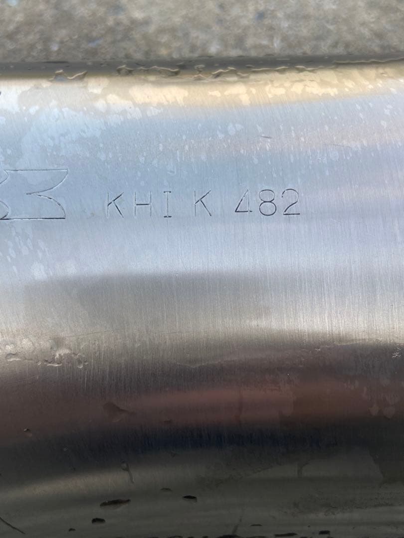 カワサキZRX400 サイレンサー　中古品