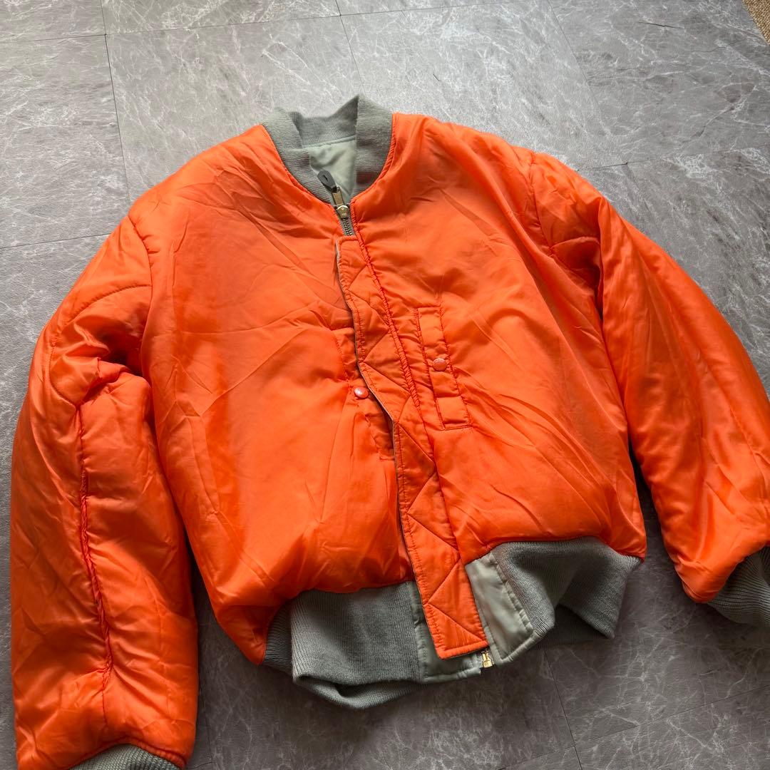 vintage unique ma-1 フライトジャケット　短丈