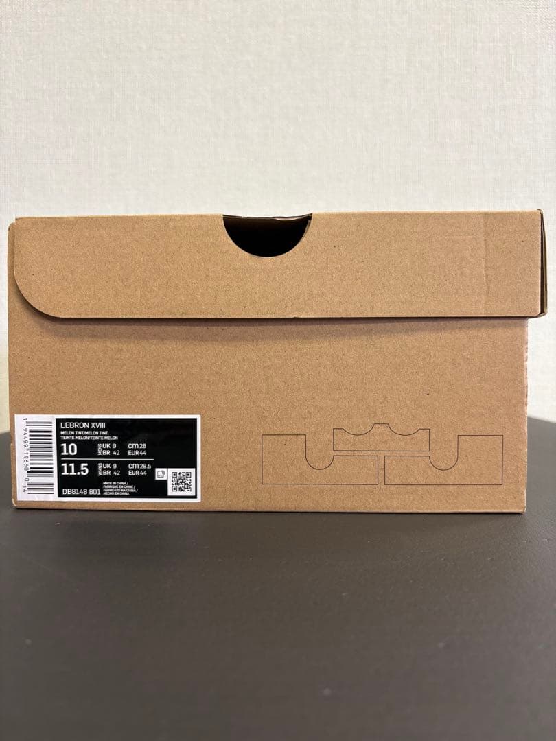 シューズ(男性用) NIKE LEBRON XVIII EP \"MELON TINT\" 28cm