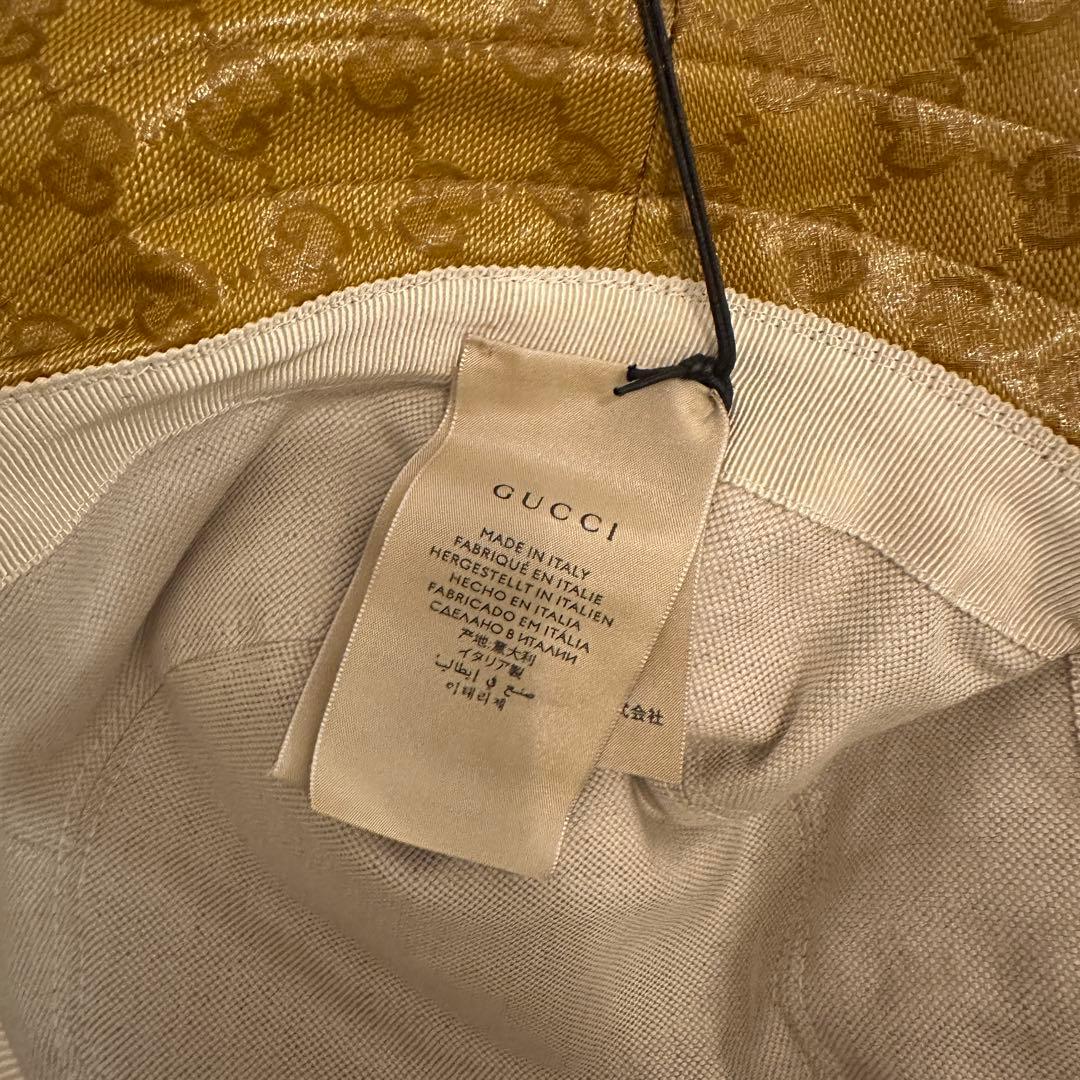 GUCCI adidas グッチ アディダス S バケットハット GG