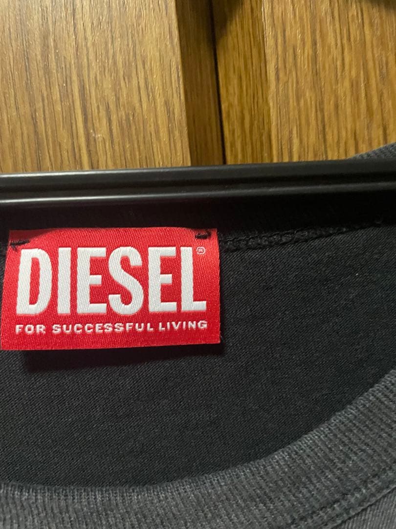 DIESEL ノースリーブタンクトップ ブラック XL