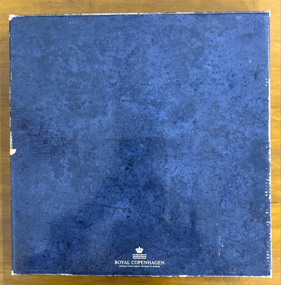 ロイヤルコペンハーゲン　ブルーフルーテッド　プレイン　プレート　大皿　箱付き