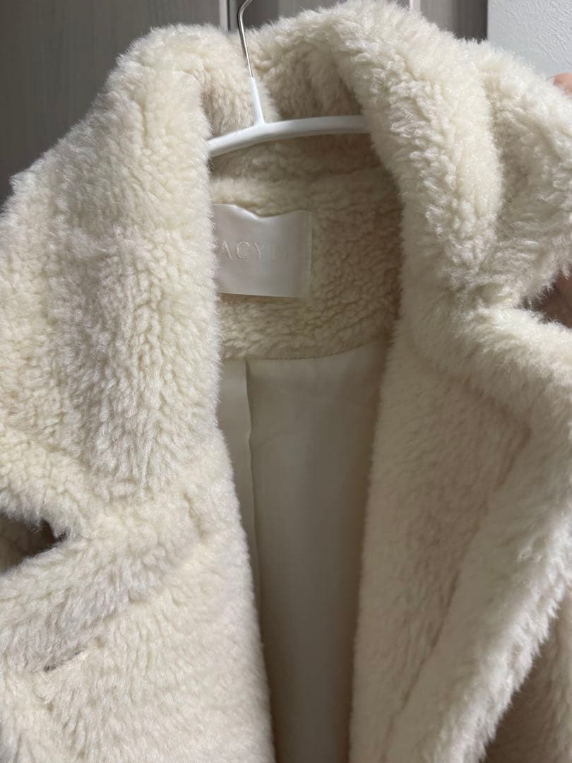 ACYMアシーム テディボアロングコート