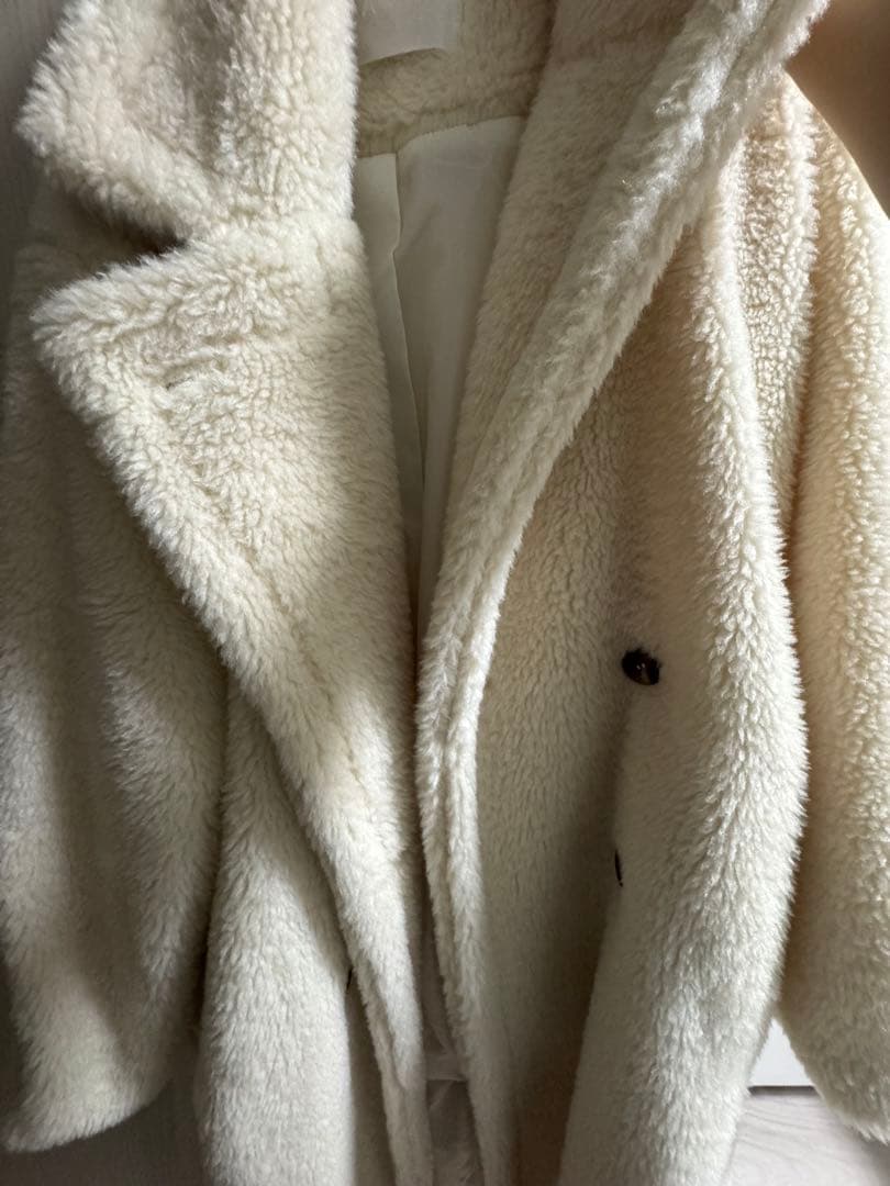 ACYMアシーム テディボアロングコート