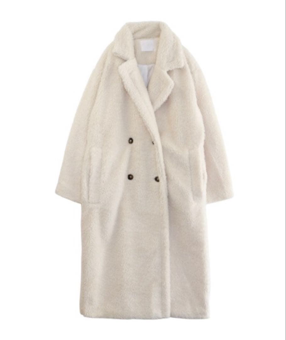 ACYMアシーム テディボアロングコート