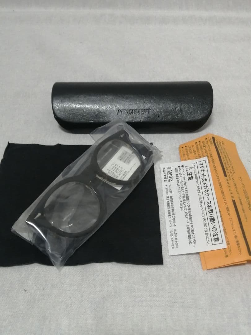 売切最終価格♂♀新品・サングラス【ATTACHMENT】ブラウン　日本製