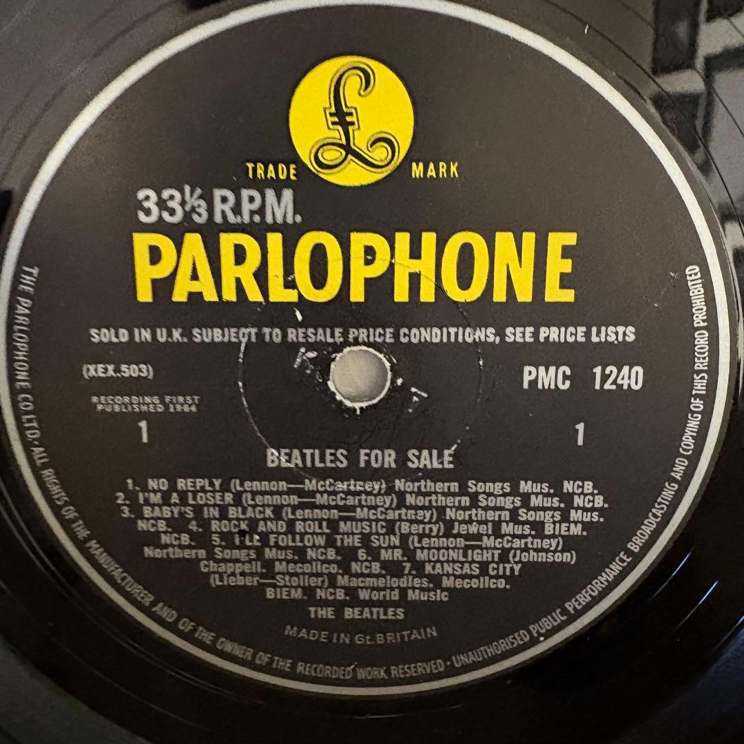 【メガレア！】ビートルズフォーセール　UKオリジ　mono 初回マト3N/3N