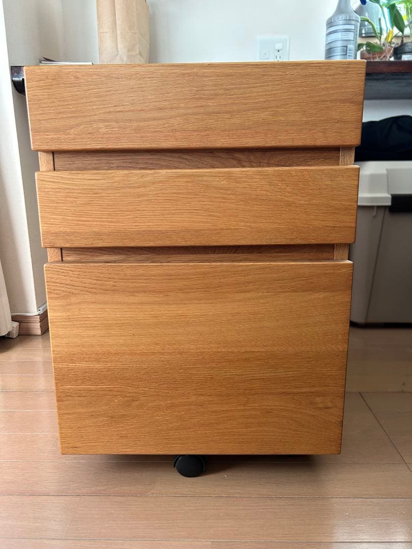 actus アクタス デスクチェスト 梱包送料込み