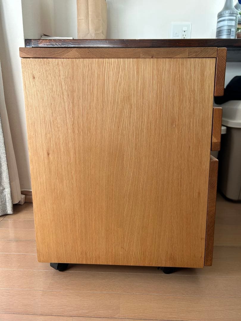 actus アクタス デスクチェスト 梱包送料込み